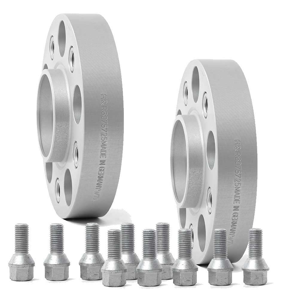 H&R DRA-System Spürverbreiterungsatz 100mm pro Achse - Lochkreis 5x112 - Mittenzentrierung 66,5mm - System M14x1,5 - kompatibel mit Mercedes von H&R