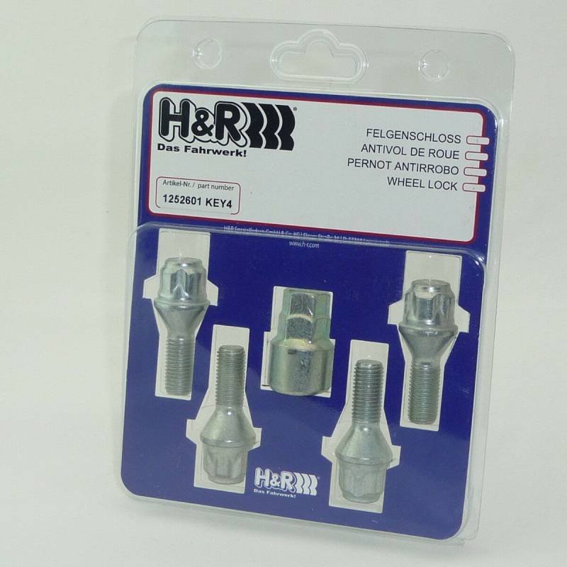 H&R Radschrauben 1252601KEY4 Radschraube von H&R