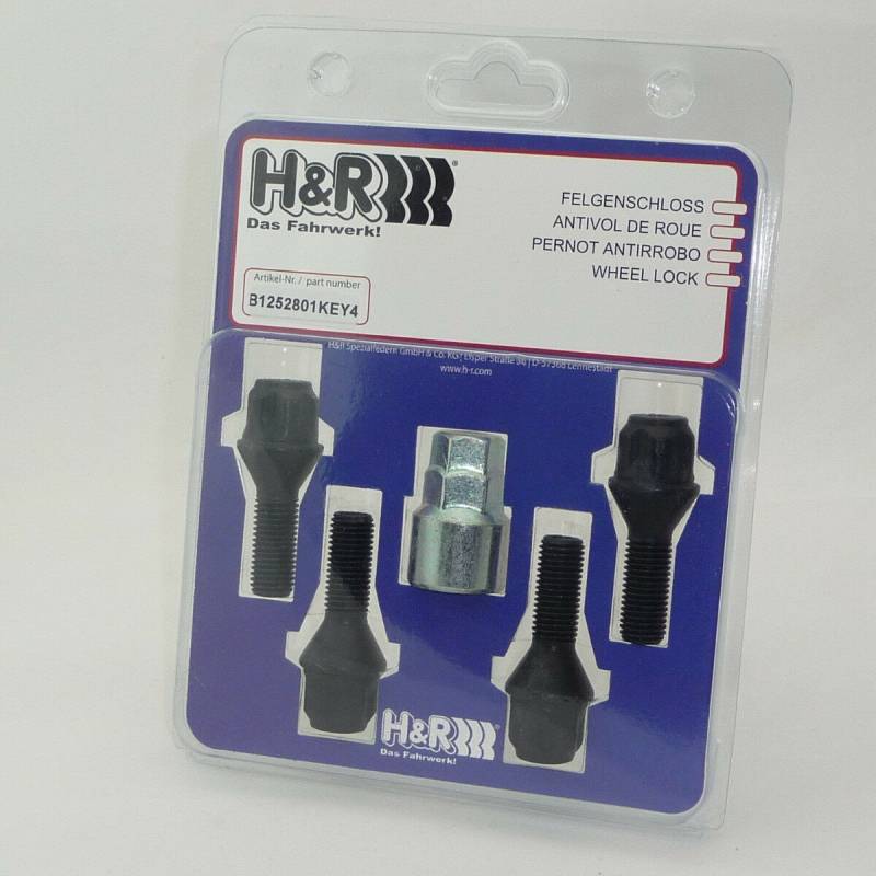 H&R Radschrauben B1252801KEY4 Radschraube von H&R