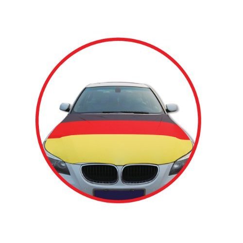 HAAC Auto Autohauben Abdeckung in Deutschlandsfarben Fahne Flagge Deutschland Fußball 2014 von HAAC