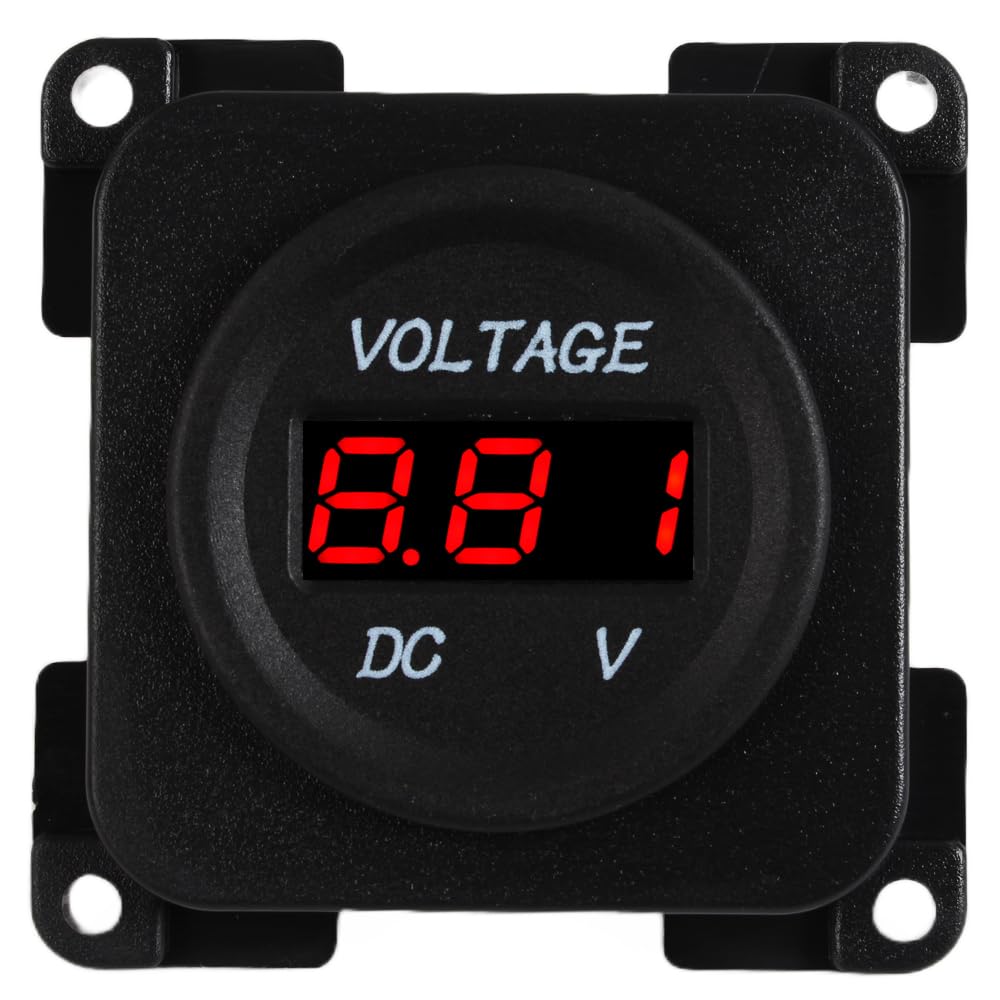 HABA C-Line Presto Inprojal CBE Steckdose Voltmeter Digtal 12 + 24 Volt schwarz von HABA