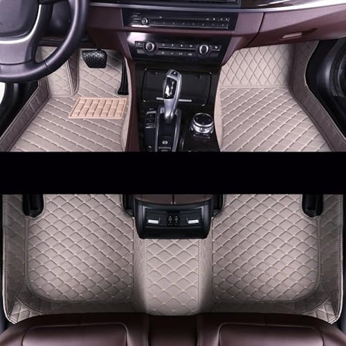 Gummimatten Auto Auto Fußmatten Für Mercedes Für Benz GLE AMG W166 53 63 63S 2015-2018 Benutzerdefinierte Fuß Pads Teppich Abdeckung Innen Maßgeschneiderte Automatten (Farbe : Grau) von HABRAT