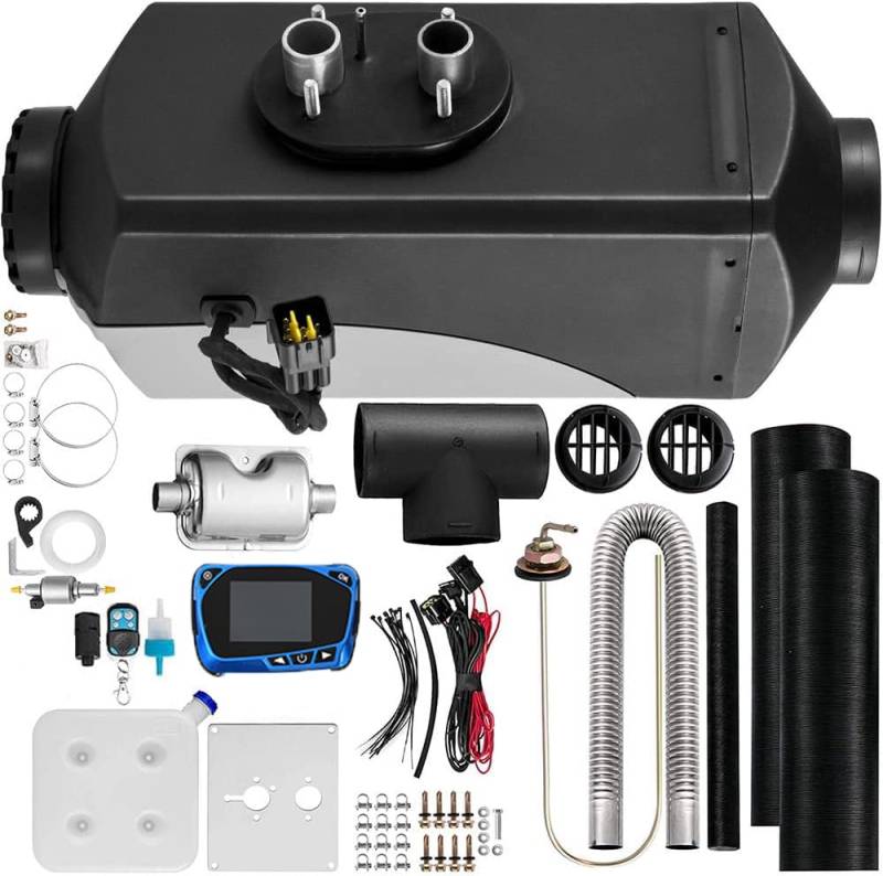 HACLEN Luftheizung 5KW 24V, Dieselheizung, 15L-Tank, Mit LCD-Monitor-Fernbedienung Standheizung Für LKWs Boote Busse Autos -5KW-24V von HACLEN