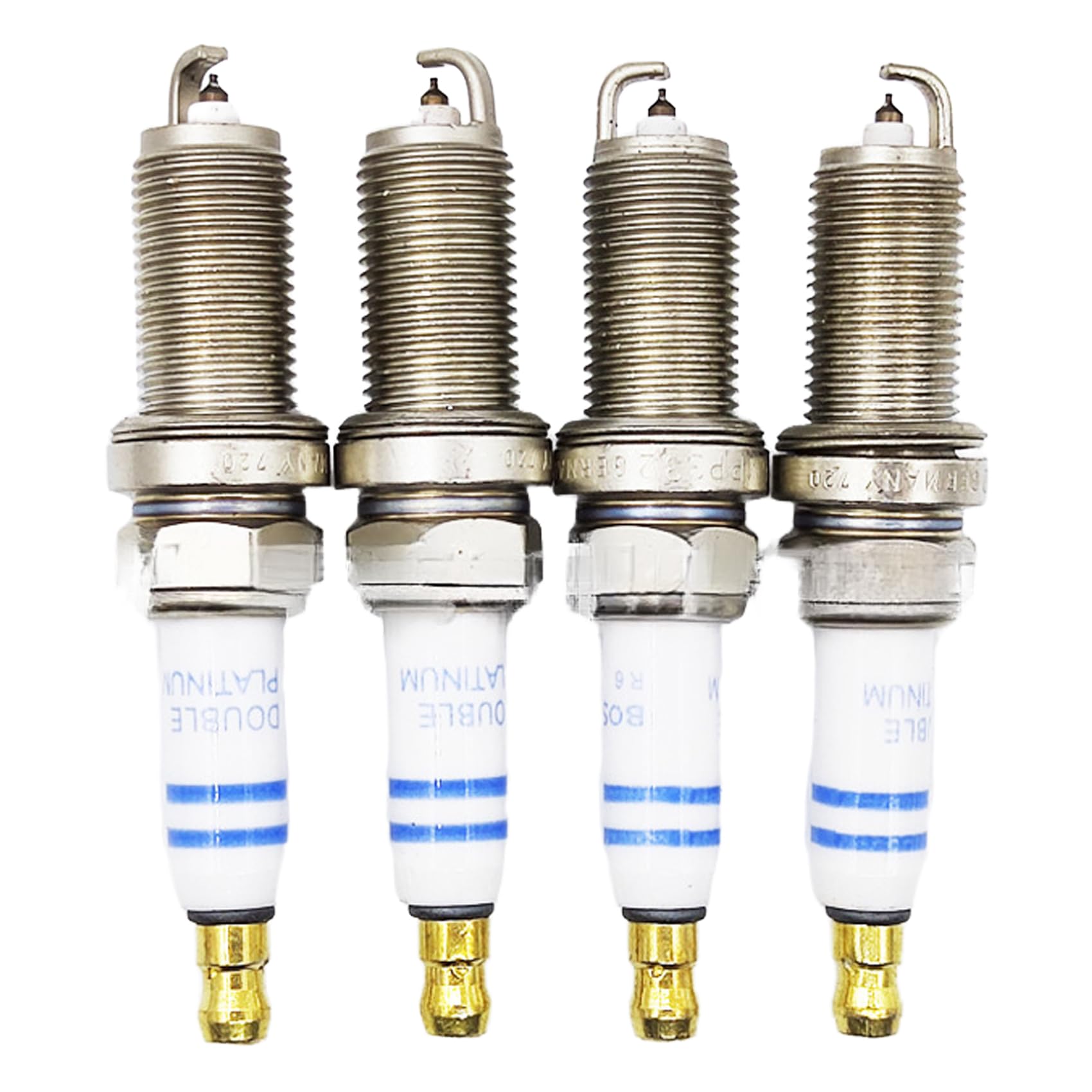 HAFRILY 4X Original Bosch Zündkerzen OE 0242240619 A0041591303 zündkerze für Mercedes-Benz W203 W211 W220 W463 CL203 S203 S211 C209 A209 C215 C219 R129 R230 R171 R199 2000-Heute von HAFRILY