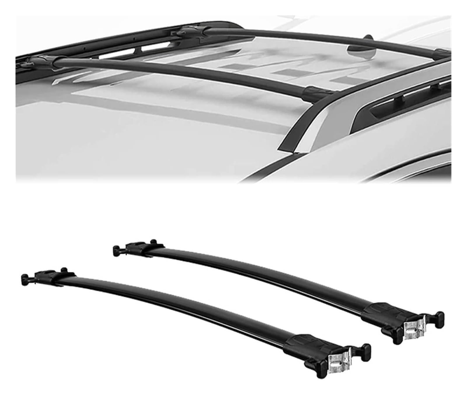 Dachreling Für Equinox Für Terrain 2010-2017 Dachträger Querträger Träger Dachreling von HAHFXEXKRG