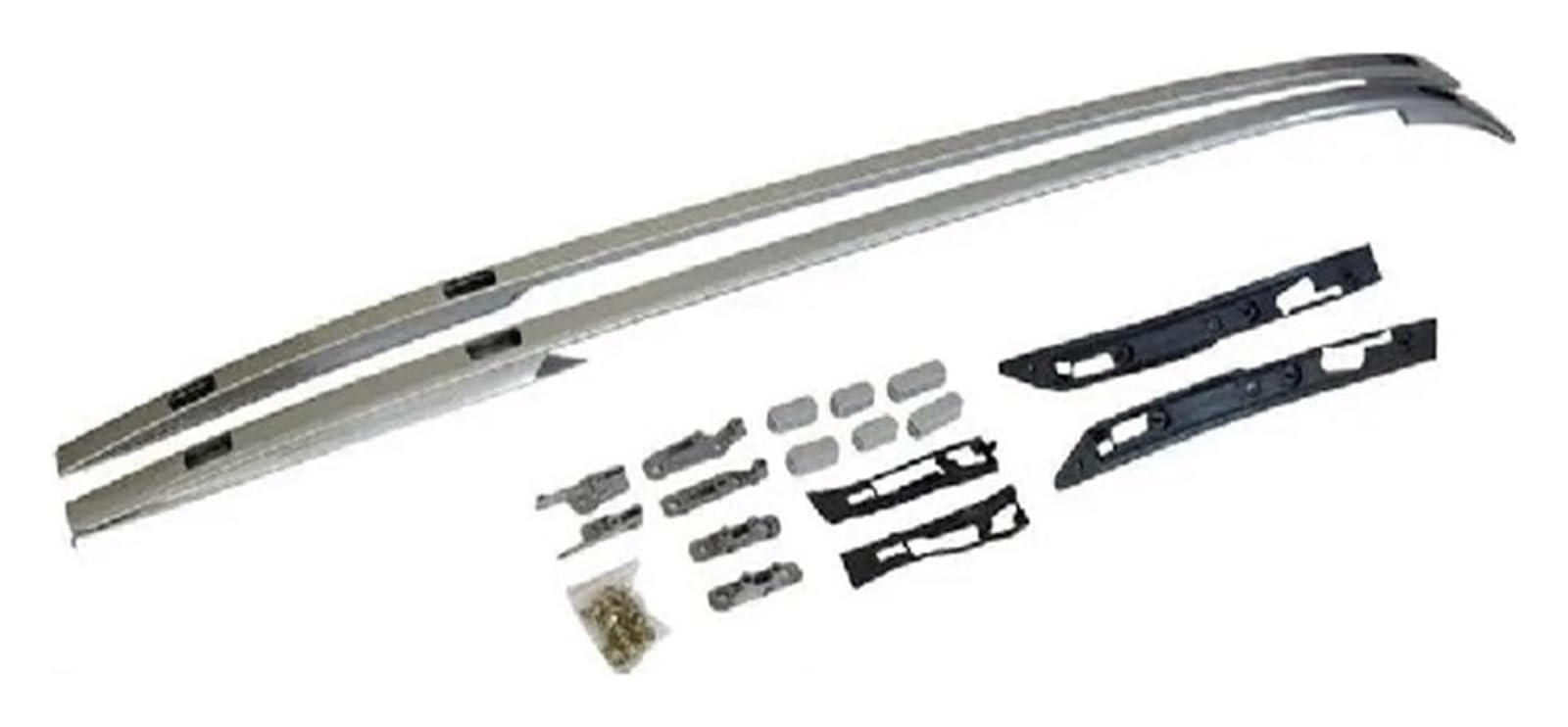 Dachreling Für L&and R&Over Für Discovery Sport 2015-2024 Auto Aluminium Dachreling Querträgerträger 2ST Auto Dachgepäckträger(Silber) von HAHFXEXKRG