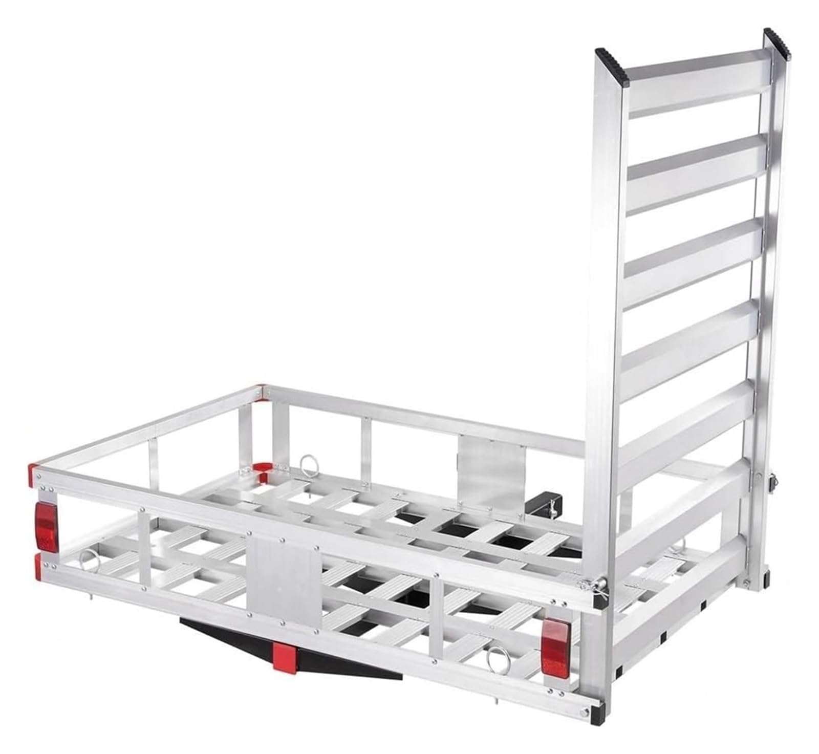 Dachreling Für SUV Truck Pickup Camping 400/500lb Kapazität Anhängerkupplung Mount Aluminium Fracht Korb Dachschienen(B 47x28x6 in) von HAHFXEXKRG