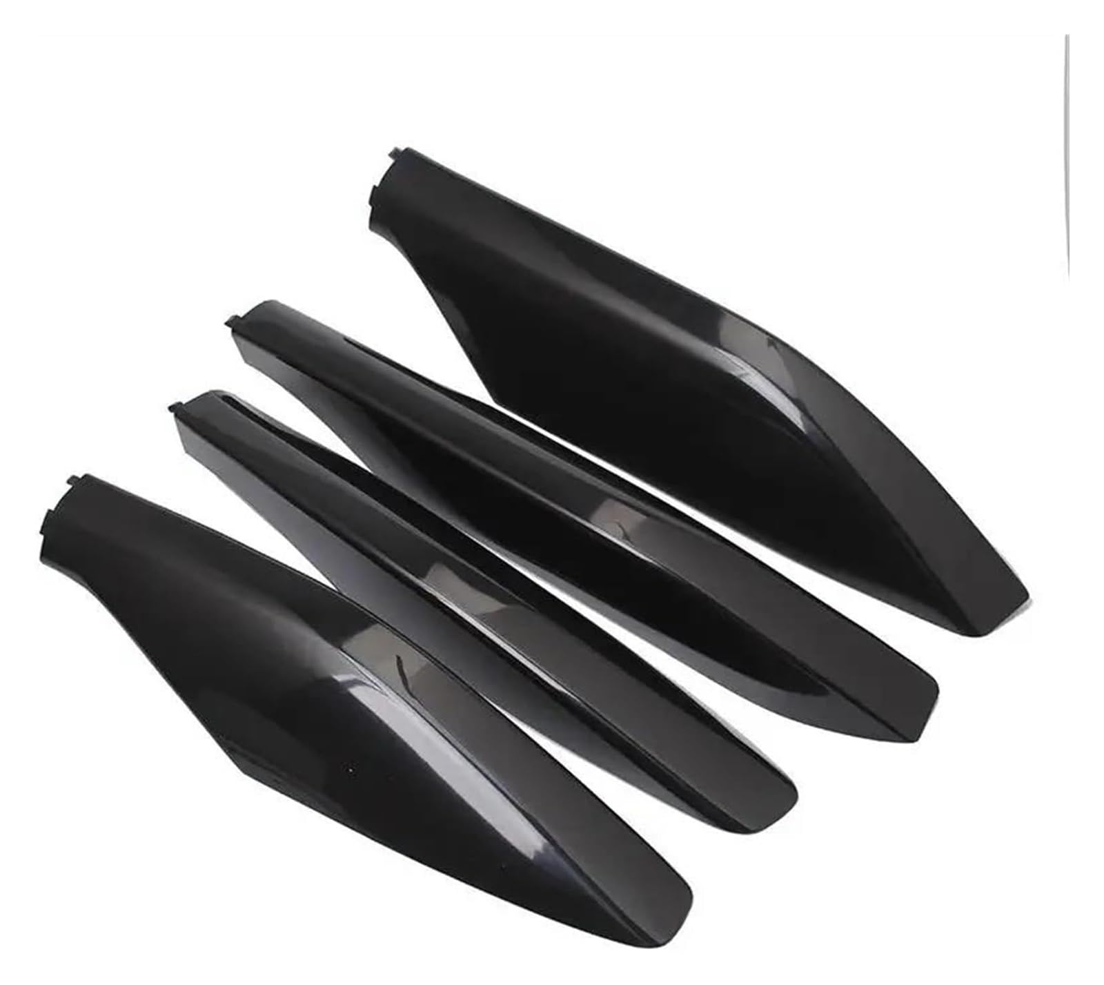 Dachreling Für T&oyota Für Land Cruiser Für Prado Fj120 2003-2009 Dachträgerstangenschienen-Endschutzabdeckung Shell Autodachträger(Black 4pcs) von HAHFXEXKRG