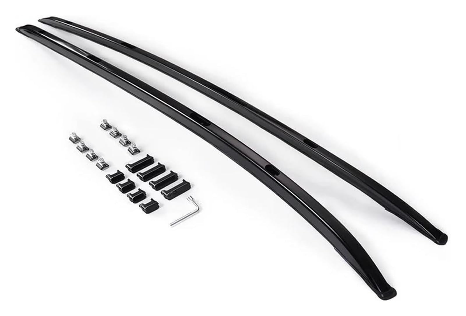 Dachreling Für VEZEL Für HR-V Für HRV 2014-2022 Legierungsschienen Bar Gepäckträgerstangen Top Cross Bar Rack Schienenkästen(Schwarz) von HAHFXEXKRG