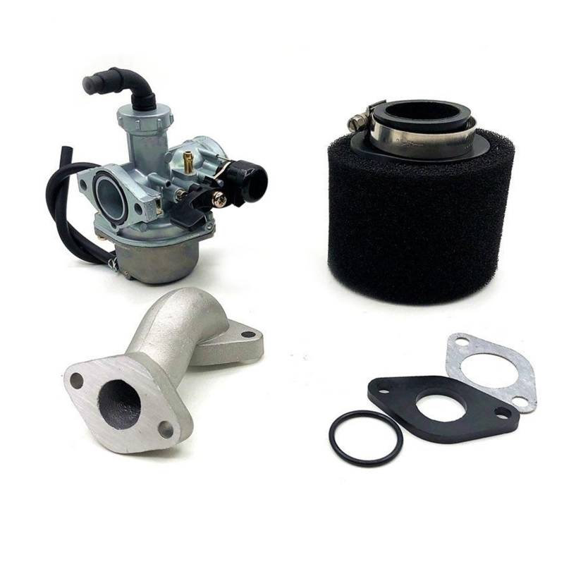 Für 110 Für 125cc Dirt Pit Bike ATV AFFE Motorrad Für PZ22 Vergaser 22mm carb Mit Luftfilter Vergaser Kit(AM) von HAHFXEXKRG