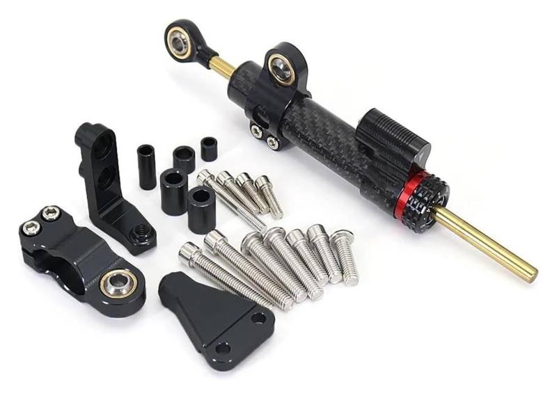 Für A&prilia RS660 RS 600 Rs660 2021-2023 Motorrad Dämpfer Lenkung Stabilisator Linear Umgekehrt Sicherheit Halterung Motorrad Lenkungsdämpfer Stabilisator(Set 20) von HAHFXEXKRG