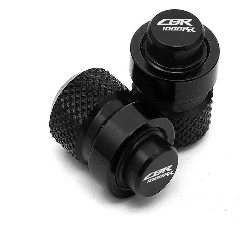 Für CBR 1000RR CBR1000RR CBR 1000 RR 2004-2007 Motorradzubehör Ständer Fuß Seitenständer Pad Reifen Ventilkappen Verlängerungspolster Stützplatte(Valve Caps 5) von HAHFXEXKRG