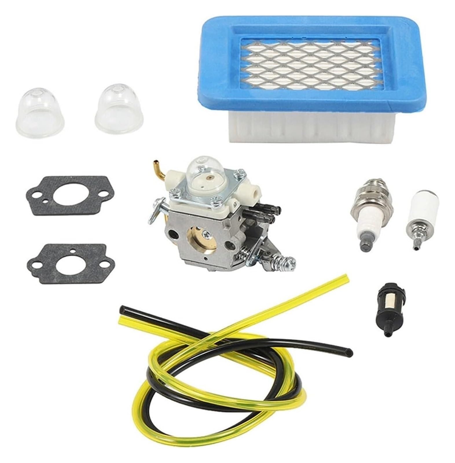 Für Echo PB580 PB580T A021004331 Vergaser Zündkerze Vergaser Primer Birne Vergaser Carb Luftfilter Kit Rucksack Gebläse Vergaser Kit von HAHFXEXKRG