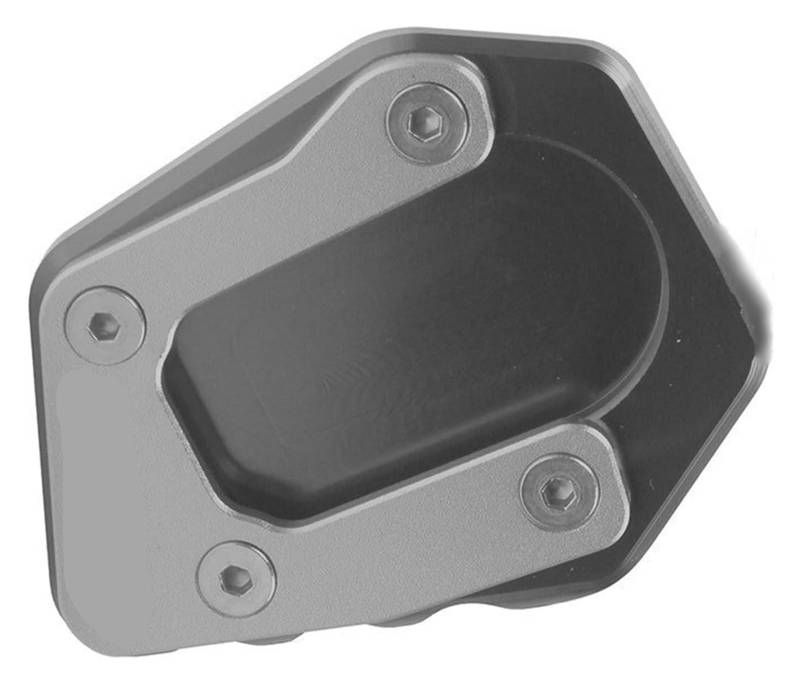 Für F850GS Für Adventure F850GS ADV F850 GS ADV 2018-2021 Motorrad Kickstand Fußseitenverlängerungspolster Vergrößern Ständer Verlängerungspolster Stützplatte(Grey) von HAHFXEXKRG