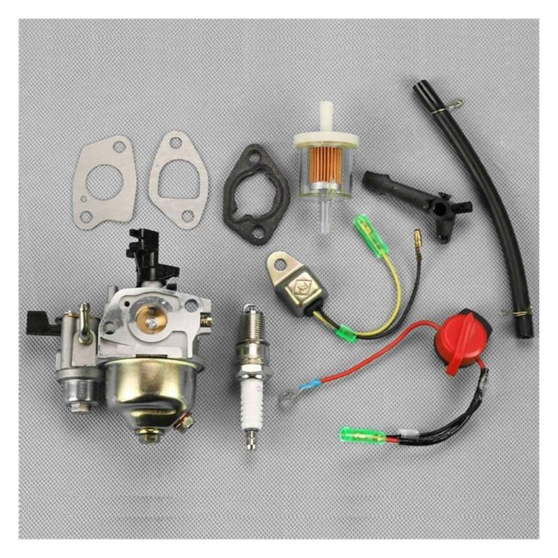 Für GX110 GX120 GX140 GX160 GX200 Kit Motorrad Vergaser Carb Dichtung Kraftstoff Filter Vergaser Kit von HAHFXEXKRG