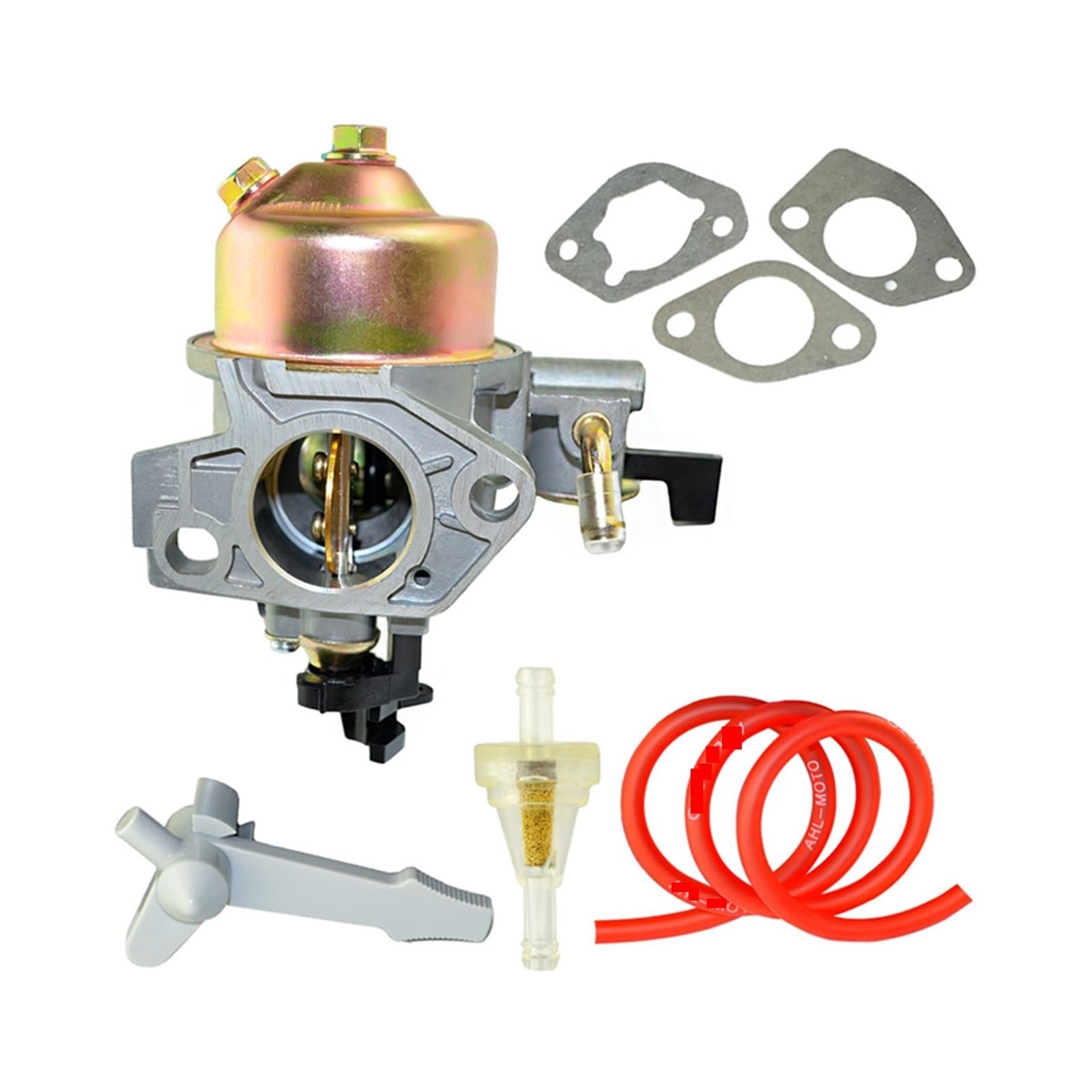 Für GX390 13 PS Motorradvergaser & Kraftstofffilter & Ölschlauch Vergaser Kit von HAHFXEXKRG