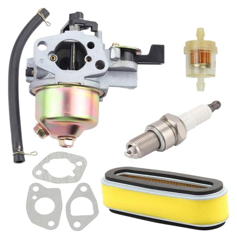 Für GXV120 GXV140 GXV160 HR194 HR195 HR214 Rasenmäher Motor Werkzeug Teil Set Vergaser Luftfilter Kraftstoff Filter Vergaser Kit von HAHFXEXKRG