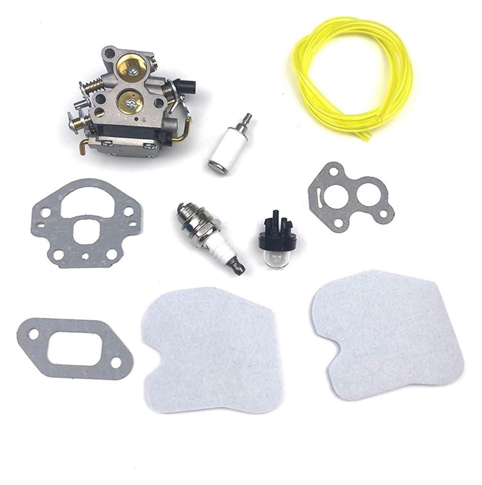 Für H&USQVARNA 235 240 235E 240E 236 236E Vergaser Luftfilter Kettensäge Carb Kit Kraftstoffleitung Primerbirne Vergaser Zündkerze Vergaser Kit von HAHFXEXKRG