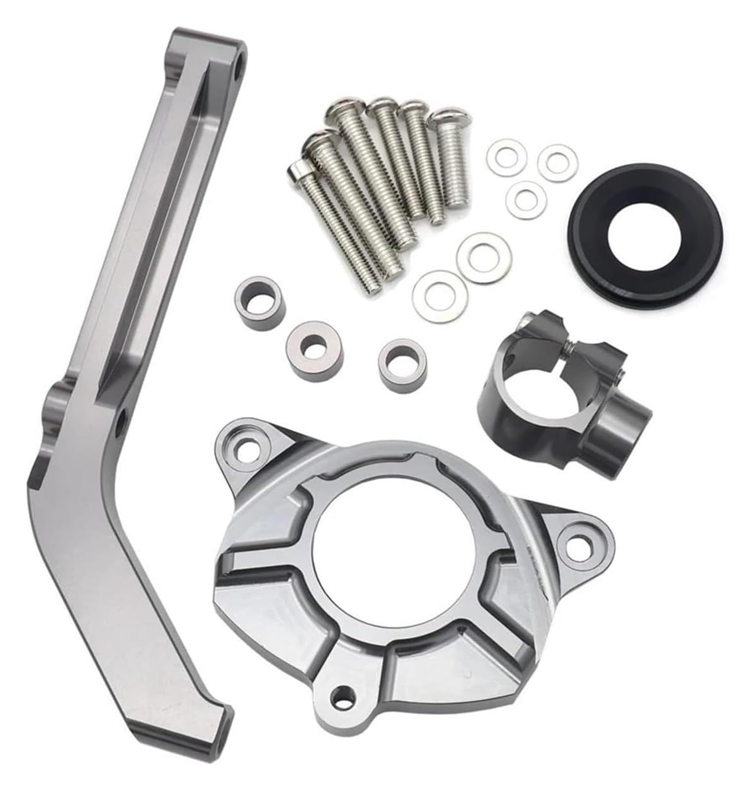 Für Kawa&saki Z1000 2014-2019 Motorrad Aluminium Legierung Einstellbare Lenkung Dämpfer Stabilisator Halterung Montage Kit Motorrad Lenkungsdämpfer Stabilisator(Bracket 3) von HAHFXEXKRG