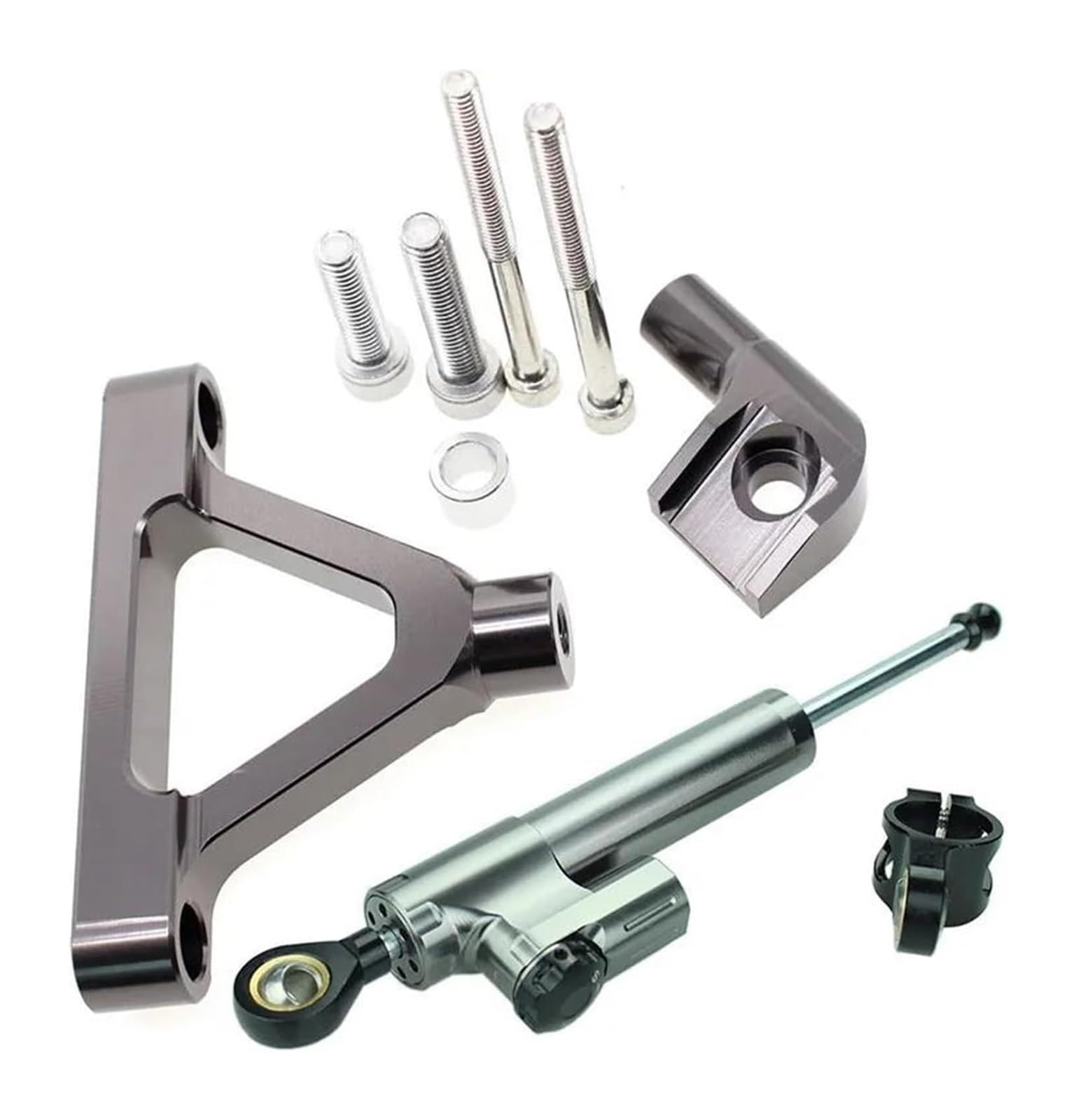 Für Kawa&saki ZX10R ZX-10R ZX 10R 2004 2005 Stabilisieren Montage Halterung Kit Motorrad Lenkung Dämpfer Stabilisator Motorrad Lenkungsdämpfer Stabilisator(X-7) von HAHFXEXKRG