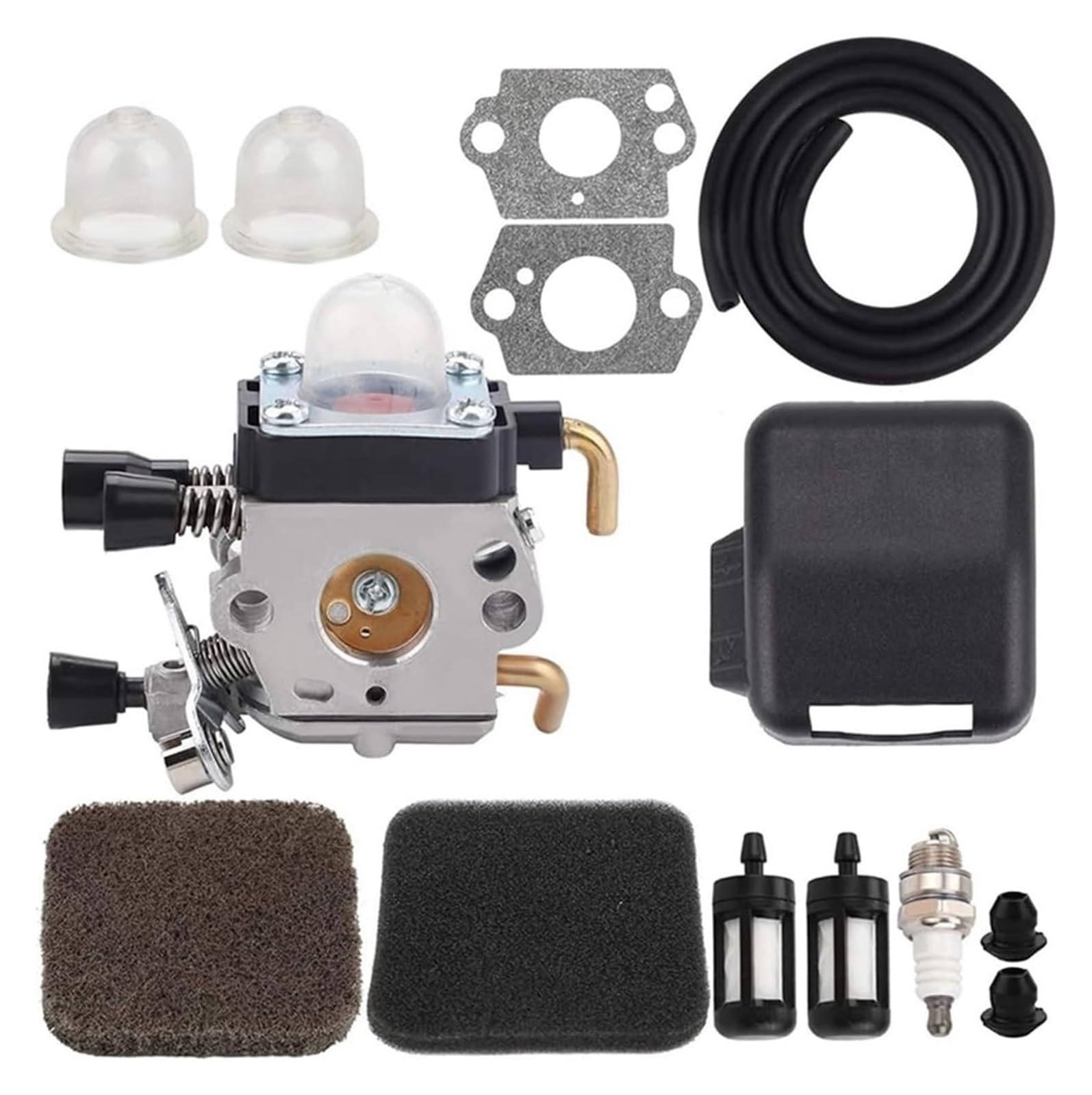 Für S&TIHL FS75 FS80 FS 85 KM80 KM85 FC75 String Trimmer Tune Up Kits Vergaser Luftfilter Abdeckung Vergaser Vergaser Kit von HAHFXEXKRG