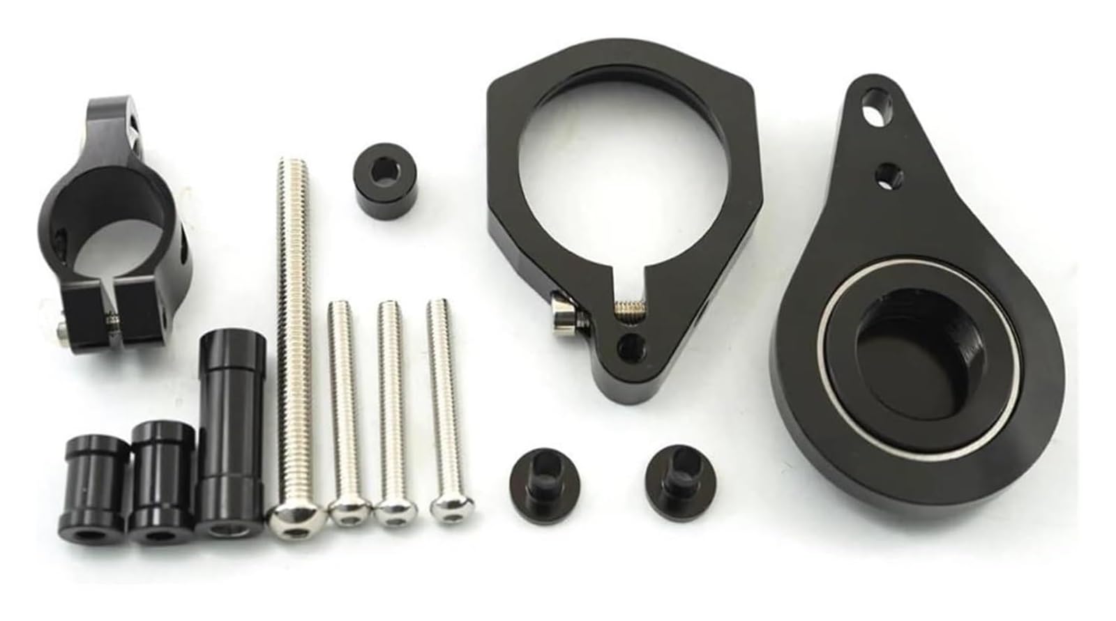 Für S1000RR S 1000 RR 2010-2015 Motorrad-Lenkungsdämpfer-Stabilisator Lenkungsdämpfer-Montagehalterungs-Unterstützungssatz Motorrad Lenkungsdämpfer Stabilisator(Bracket 2) von HAHFXEXKRG