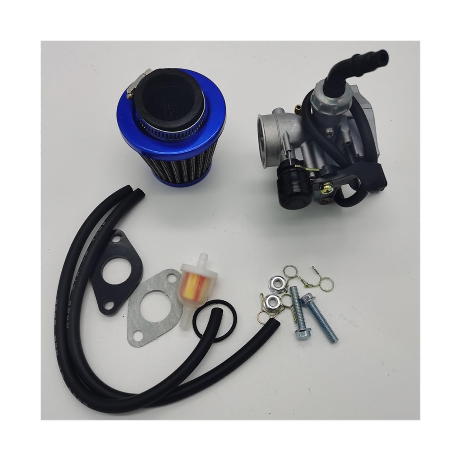 Für Sunl Für 50cc Für 70cc Für 90cc Für 110cc Für 125cc Quad ATV 19mm Hand Choke Vergaser Mit luftfilter PZ19 Vergaser Kit(Set 2) von HAHFXEXKRG