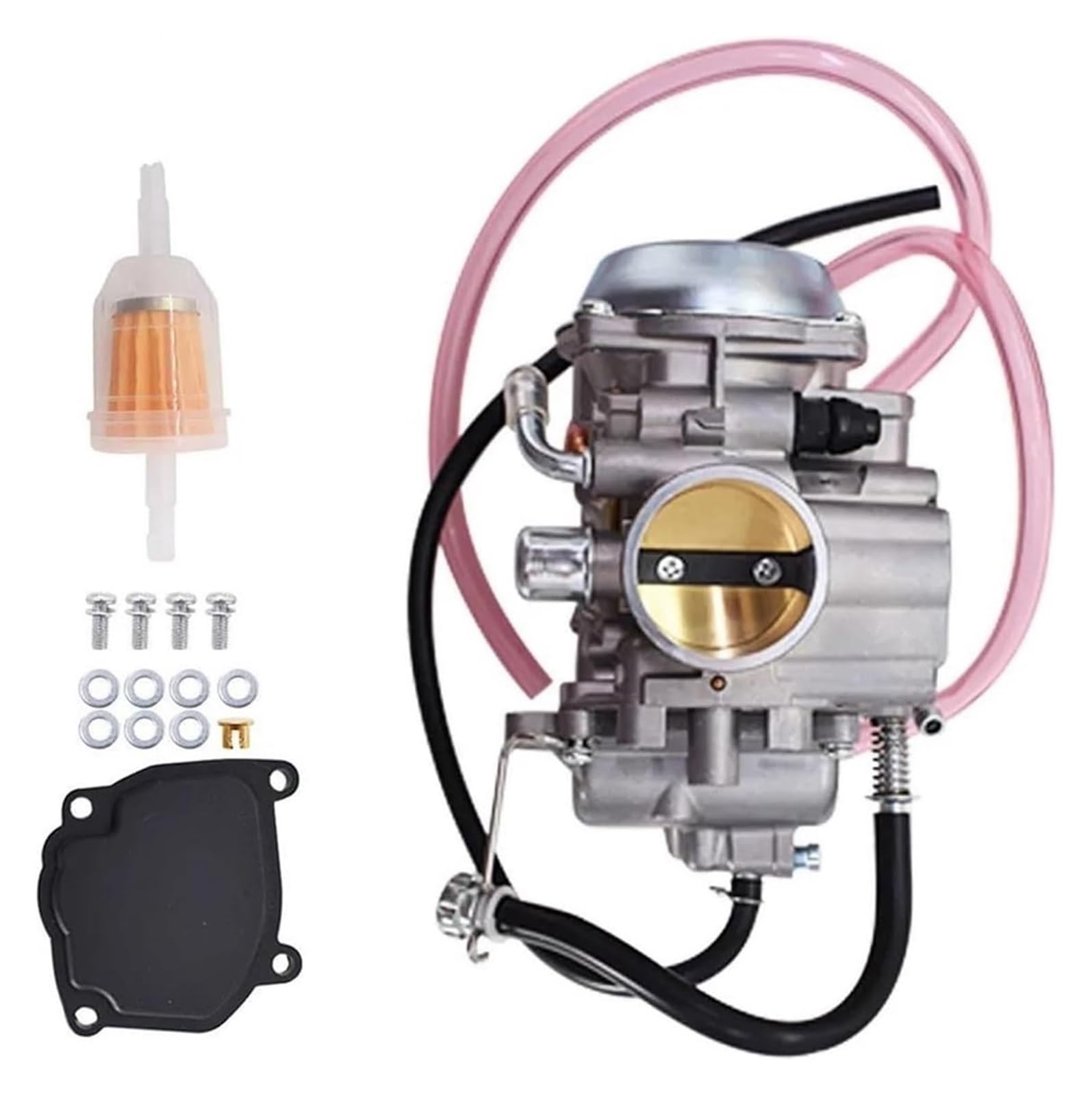 Für Suz&uki Für König Für Quad 300 LTF300F LTF4WDX 1991-1994 1996-1999 Vergaser Carb Vergaser Kit Mit Kraftstoff Filter Vergaser Kit von HAHFXEXKRG