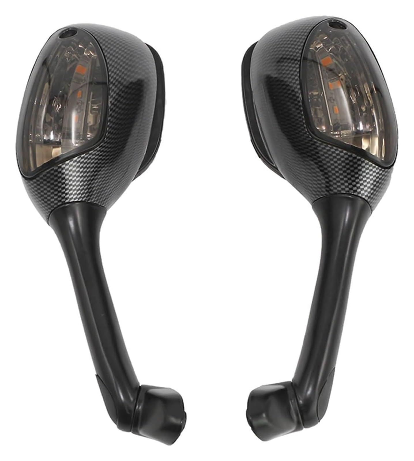 Für Suz&uki GSXR 600 750 1000 2005-2010 K6 K7 K8 Blinker Licht Spiegel Motorrad Rearview Außenspiegel Lenkerendenspiegel von HAHFXEXKRG