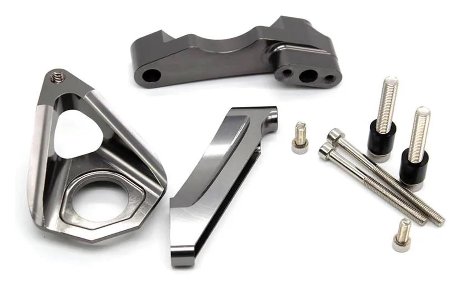 Für Suz&uki GSXR 600 750 GSX-R600 2001-2005 Montagehalterung Kit Halterung Unterstützung Einstellbarer Motorrad-Lenkungsdämpfer-Stabilisator Motorrad Lenkungsdämpfer Stabilisator(Set6) von HAHFXEXKRG