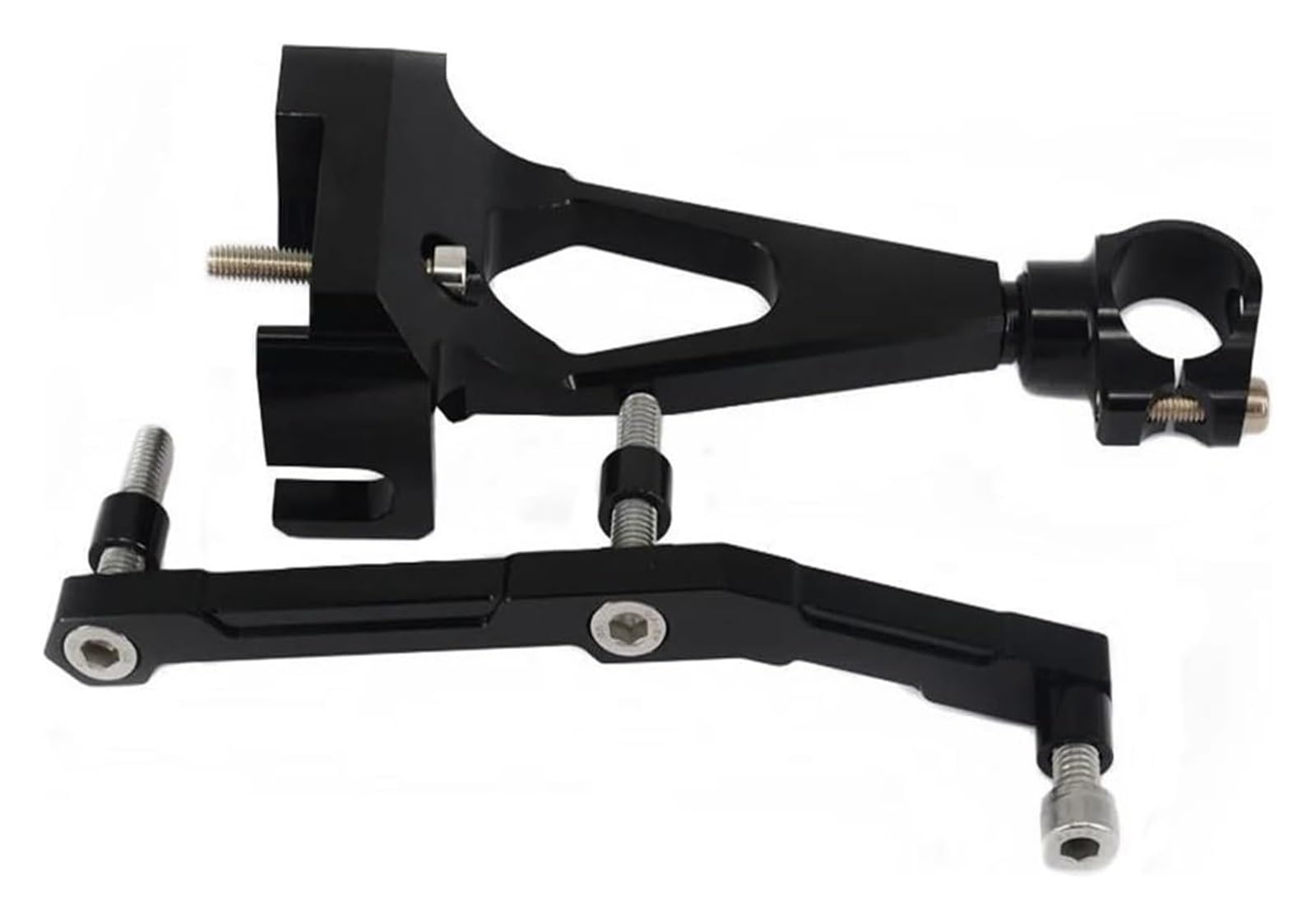 Für Y&amaha Für MT09 FZ09 2013-2020 Motorradstabilisator Lenkungsdämpferhalterung Montagehalterung Motorrad Lenkungsdämpfer Stabilisator von HAHFXEXKRG