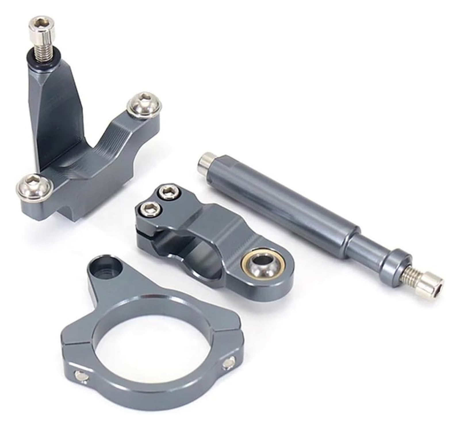 Für Y&amaha YZF R7 YZF R7 2021-2023 Motorrad-Lenkungsdämpfer-Stabilisatorhalterung Montagesatz Zubehör Lenkungsdämpfer Motorrad Lenkungsdämpfer Stabilisator(Bracket 3) von HAHFXEXKRG