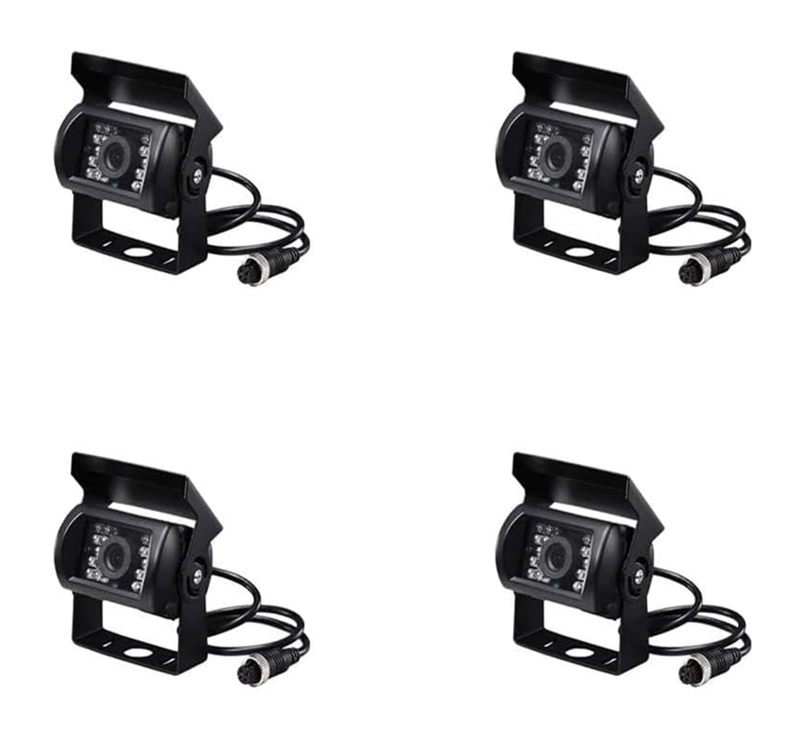 Rückansicht Kamera Auto Rückansicht Kamera 4X Auto Rückansicht Monitor Upgrade 700Tvl Ccd 18 Ir Leds Rückfahr Kamera 12/24V Für Lkw Für Caravan Bus von HAHFXEXKRG