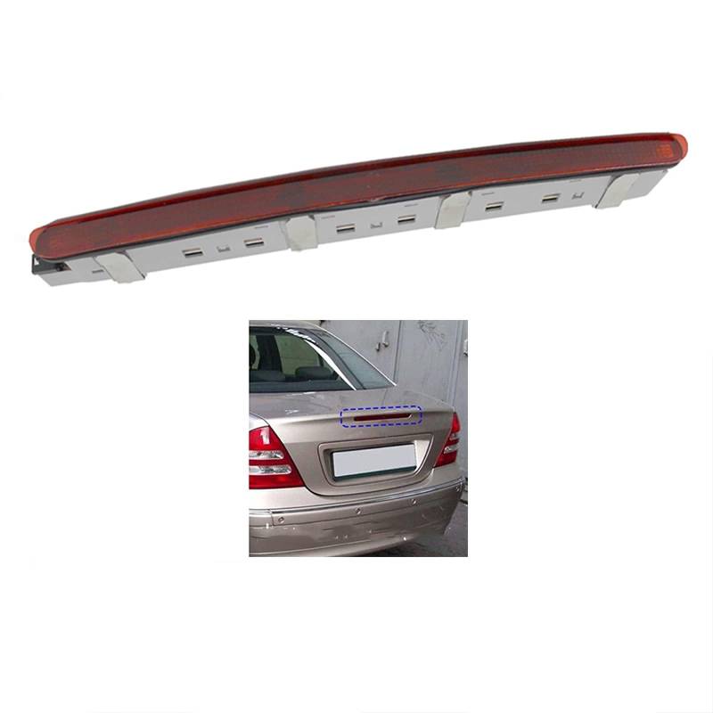 HAHUJZXK Auto High Level Bremsleuchte Für Benz C Klasse W203 2005-2007 A2038201456 High Mount Bremsleuchte Auto Rücklicht 1 STÜCKE von HAHUJZXK