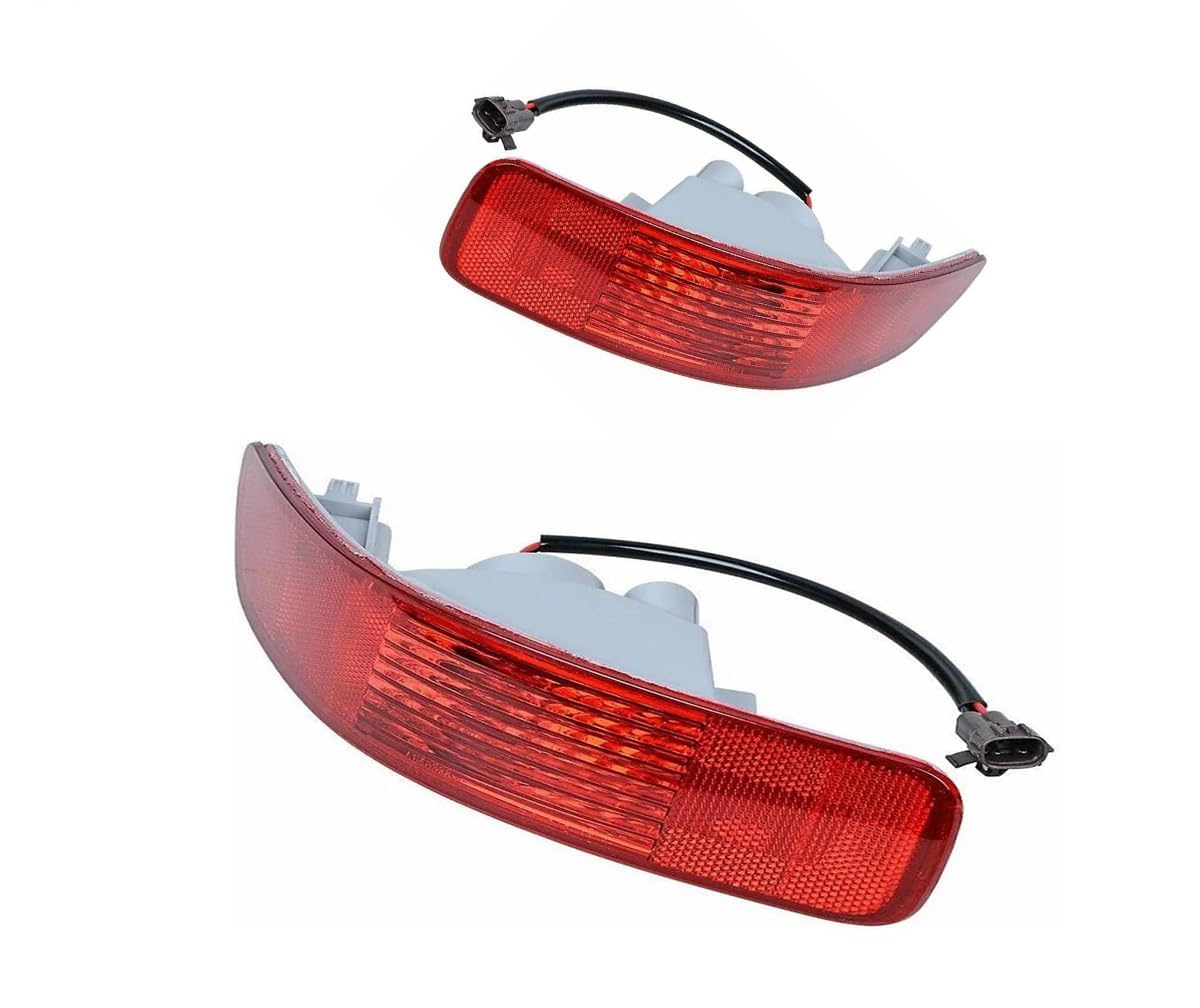 HAHUJZXK Auto Rückleuchten für Mitsubishi Outlander 2007-2012, Rücklicht Komplettsets Bremslichter Sicherheit Licht Schlussleuchte Ersatz Zubehör,Normal-A/1 pair von HAHUJZXK