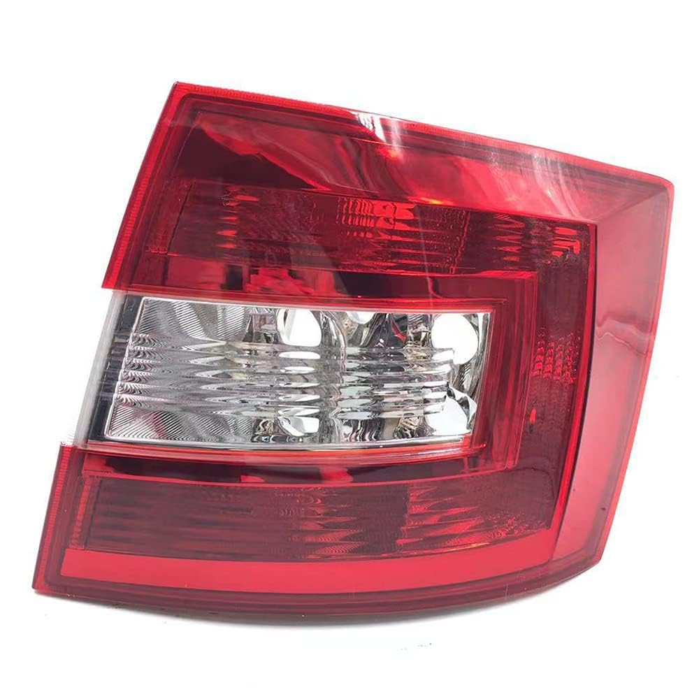 HAHUJZXK Auto Rücklicht Abdeckung Schwanz Fahren Bremse Rücklicht Warnsignal Stop Lampe Keine Glühbirne Für Skoda Spaceback 2014-2019,Rot,Rot-Right von HAHUJZXK