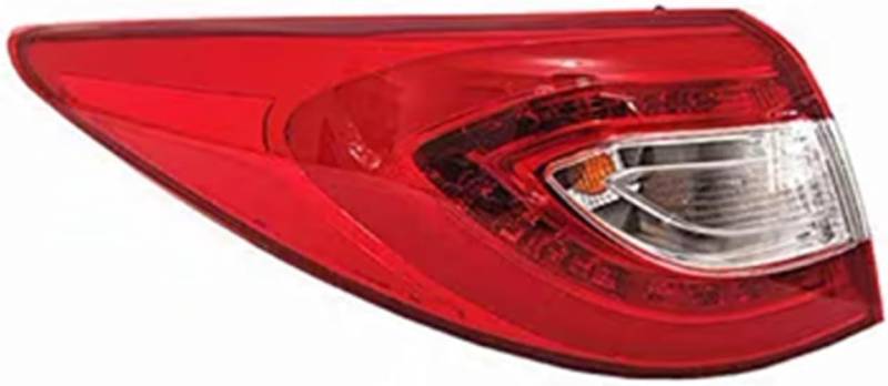 HAHUJZXK Auto Rücklicht Komplettsets für Hyun-dai IX35 2013 2014 2015,Links Rechts Multifunktion wasserdichte Blinker Lampe Rücklichter Stoßfester Ersatz,Outer Left-normal von HAHUJZXK