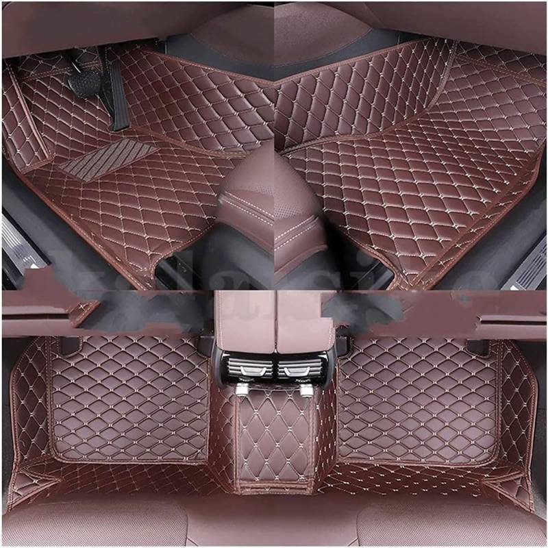 Anti Rutsch Teppichunterlage für Mazda CX-3 (2015-2020) Auto Fußmatten, Leder Fußmatten Auto Fussmatten Auto Bodenschutz Unterlage Innenraum Zubehör,Coffee von HAIJIEPS