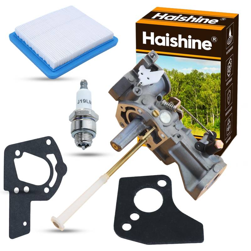 HAISHINE Vergaser-Set für 498298 495426 495951 492611 490533 692784 mit Luftfilter Zündkerze ersetzt 491588S 491588 von HAISHINE