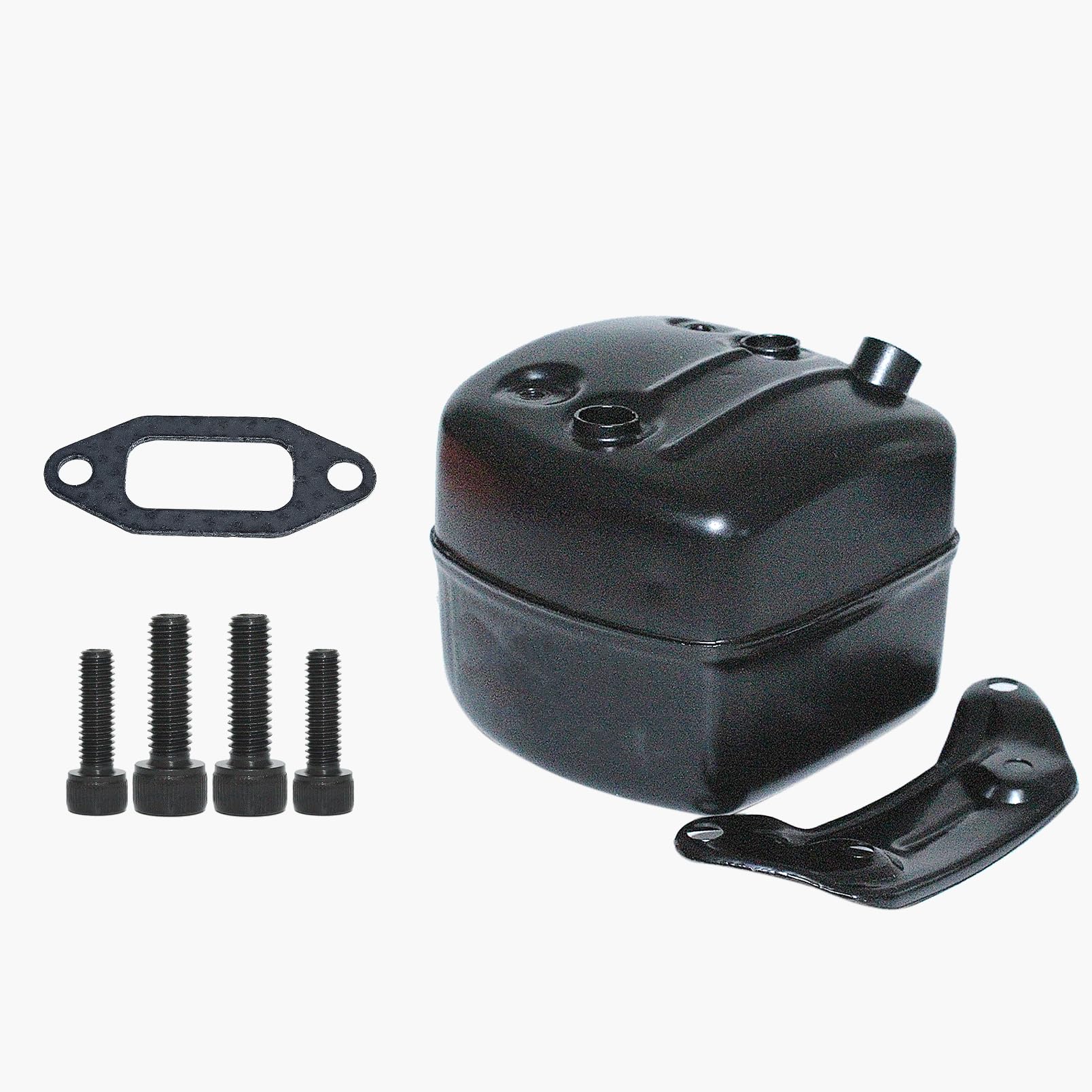 Haishine Auspuff-Schalldämpfer-Halterungs-Set für Husqvarna 365 371 372 XP 385 390 XP Kettensägenteile von HAISHINE