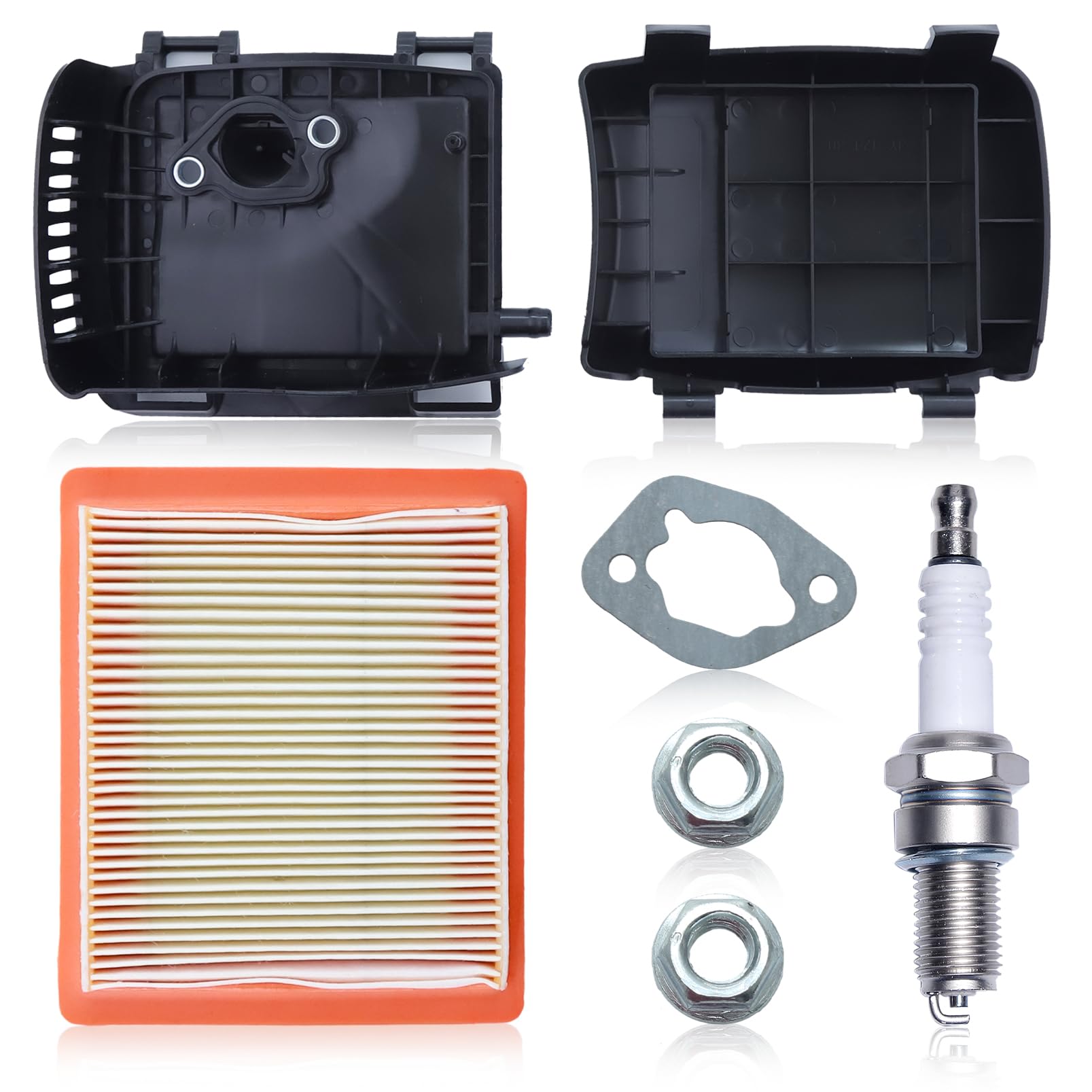 Haishine Luftfilter für Kohler Motor XT675 Reinigung Kit für XT650 Rasenmäher Ersatz für 14 743 03-S passend für Husqvarna Honda Rasenmäher von HAISHINE