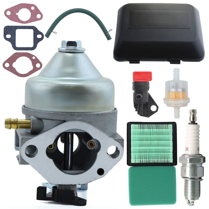 Haishine Vergaser-Kit mit Luftfilter für Honda GCV135 GC160 GCV135 GCV160 GCV190, Vergaser mit Luftfiltergehäuse, Kraftstofffilter, Zündkerze von HAISHINE