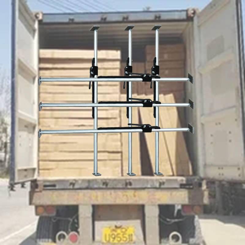 Lastensicherungsgestänge Ladungsstabilisator 6-teiliges Ratschensystem für den sicheren Transport schwerer Gegenstände, robuster Stabilisator mit Feder, verstellbarer, verbesserter Verriegelungsmechan von HAIXHX