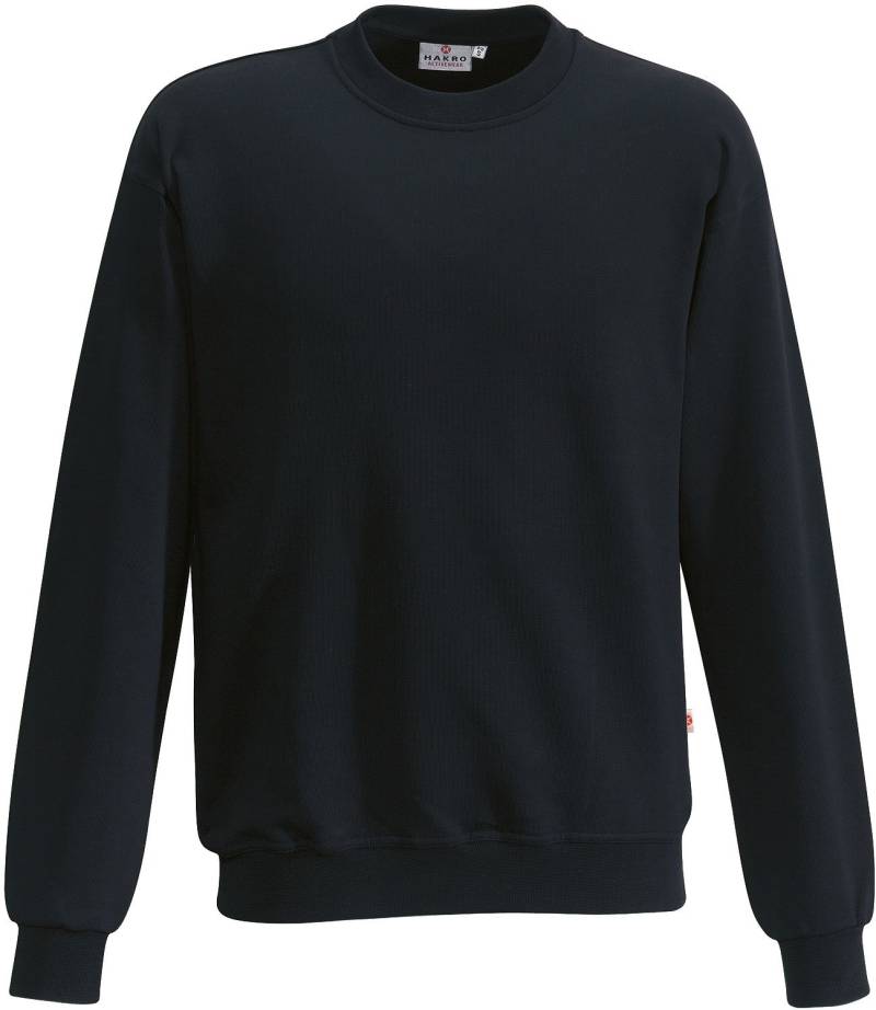 HAKRO Motoo Sweat-Shirt schwarz Gr M von HAKRO