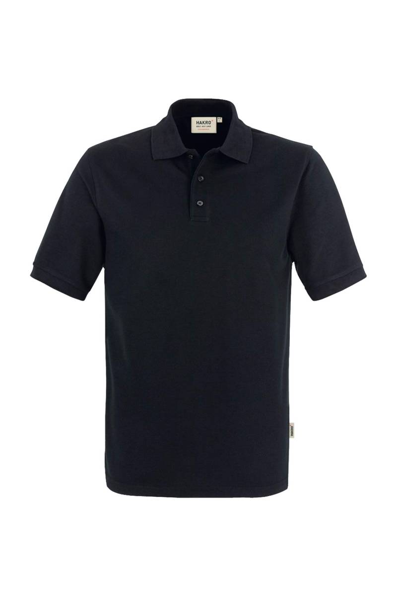 HAKRO Motoo Polo-Shirt schwarz Gr S von HAKRO