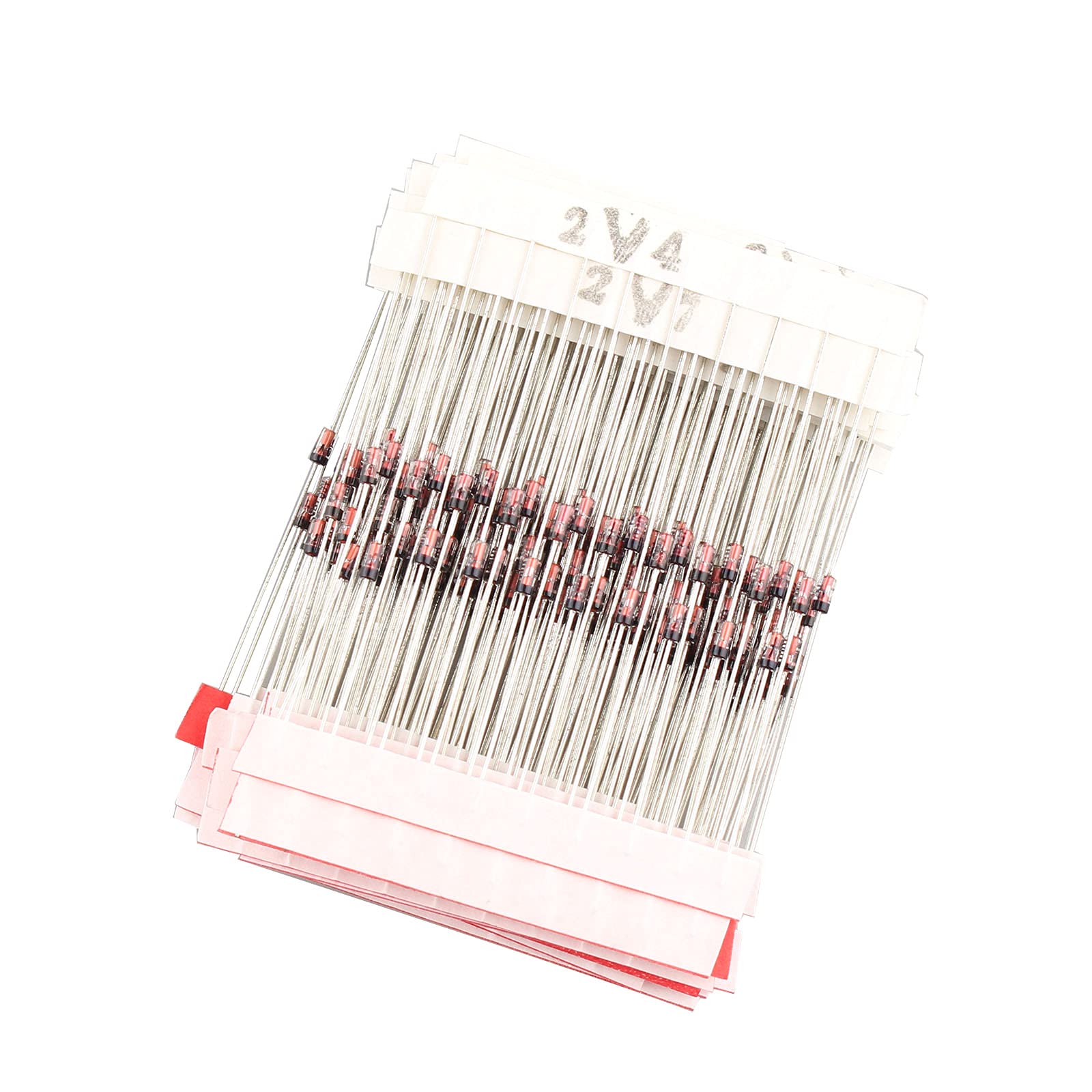 HALJIA 270PCS 2,4V-33V 27 Werte 1/2W 0,5W Zener Dioden Kit Gleichrichterdiode Spannungsregler Diode Assorted Kit Sortimentssatz von HALJIA