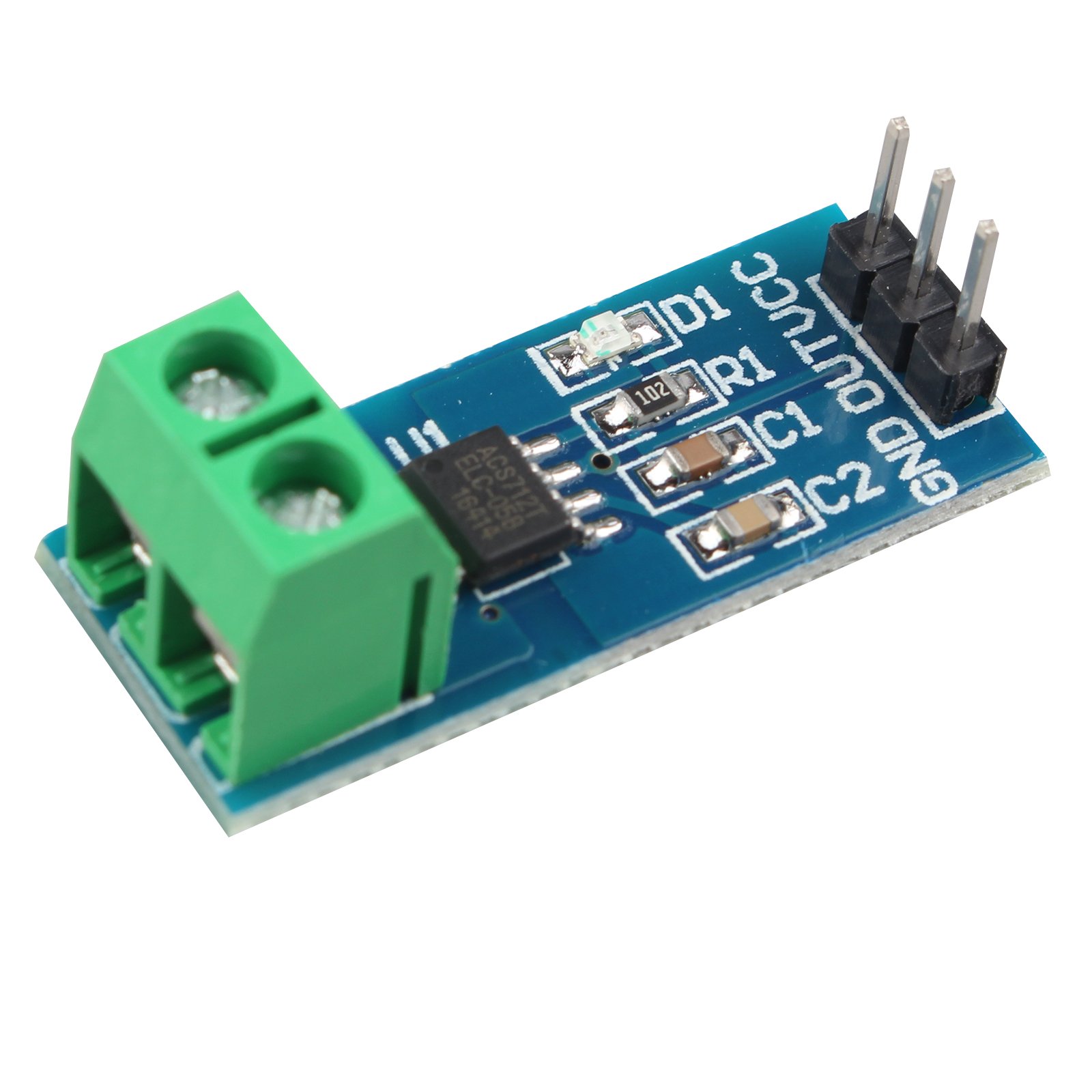 HALJIA ACS712 acs712elc-05b 5 Eine Reihe aktuellen Sensor Module Board Kompatibel mit Arduino von HALJIA