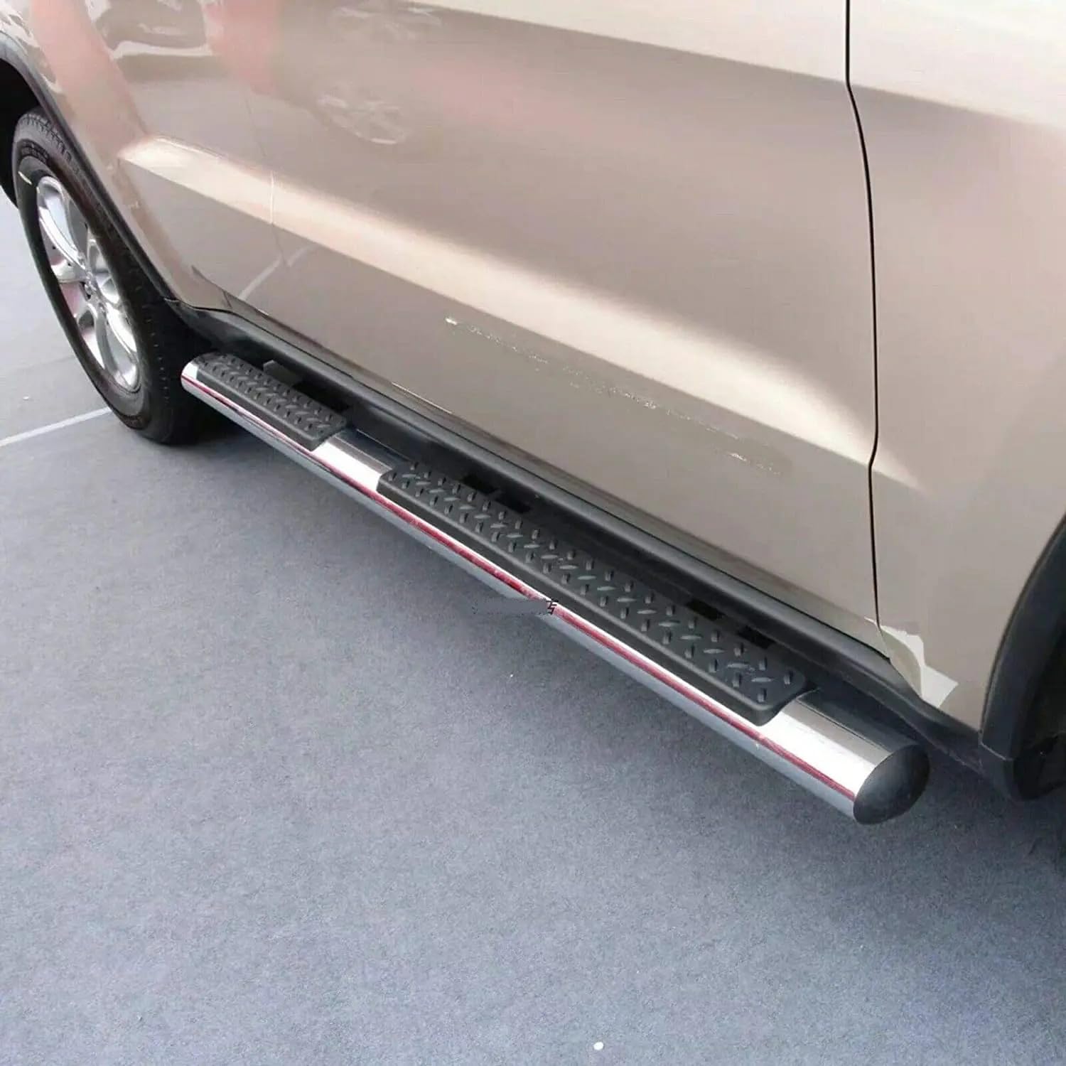 2-teiliger Satz Auto-Seitenschweller für Jeep Grand Cherokee 2011-2021 Autopedale, Seitenschweller und Seitenleisten, kompatibel mit externem Zubehör von HALODE