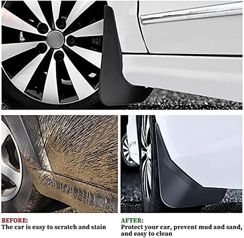 Kotflügel für BMW X1 2016-2021, Schützt die Kotflügel vor Schlamm und Spritzern und verbessert so die Sauberkeit und das Erscheinungsbild des Fahrzeugs. von HALODE