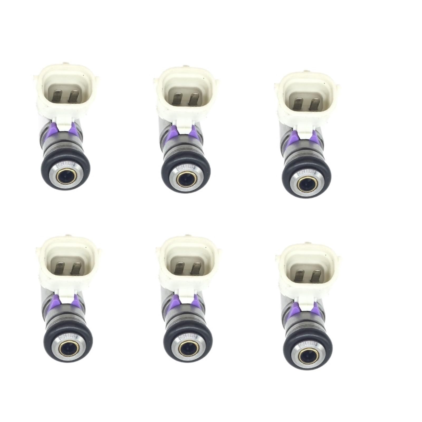 Einspritzdüsen 2/4/6/8 PCS Kraftstoff INJEKTOREN KIT 036031AH Für VW Für Polo 2010 1,4 Benzin RHD Kraftstoffeinspritzdüse(6 PCS) von HAMFISTB